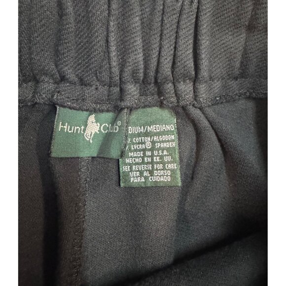 Black High-Waisted Stretch Stirrup Pants For Women - Picture 7 of 7